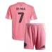 Maillot de foot Inter Miami Rodrigo De Paul #7 Domicile vêtements enfant 2025-26 Manches Courtes (+ pantalon court)
